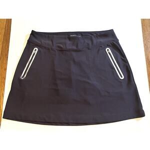 Nike Golf Dri-Fit Active Tour Performance Zip Pockets Pickleball Skort Size L